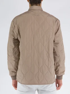 COVERT Giacche<GIACCA TRAPUNTATA Beige