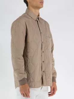 COVERT Giacche<GIACCA TRAPUNTATA Beige