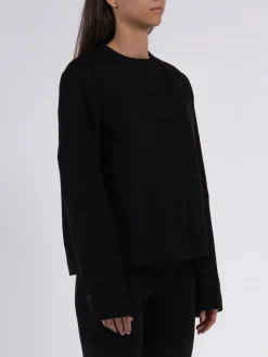 LOULOU STUDIO Giacche<GIACCA TWILL LIGHT FLANNEL Nero