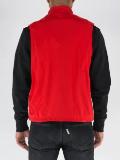 PALM ANGELS Giacche<GILET CLASSIC LOGO VEST Rosso