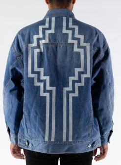 Giacche<GIUBBOTTO CROSS SHERPA STONE SHIRT Azzurro