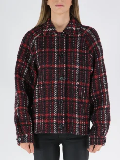 MARNI Giacche<GIUBBOTTO REVERSIBILE Bianco, Nero, Rosso