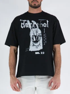 DOMREBEL T-Shirt<HUN T-SHIRT Nero