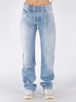 THE ATTICO Jeans<JEANS 5 TASCHE Azzurro
