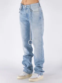 THE ATTICO Jeans<JEANS 5 TASCHE Azzurro