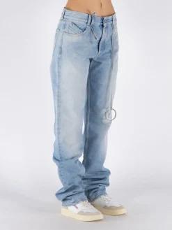 THE ATTICO Jeans<JEANS 5 TASCHE Azzurro