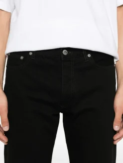 OFF-WHITE Jeans<JEANS ARR RAW TAPERED Nero