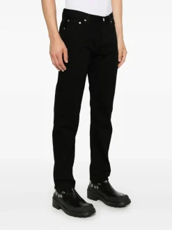 OFF-WHITE Jeans<JEANS ARR RAW TAPERED Nero