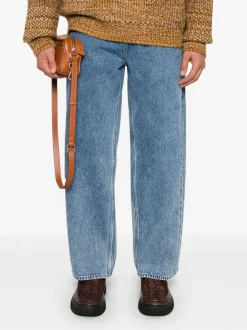 DROLE DE MONSIEUR Jeans<JEANS BAGGY Azzurro