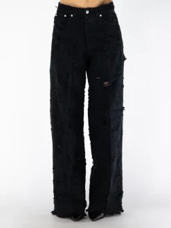 HAIKURE Jeans<JEANS BETHANY BULL DESTROY Nero