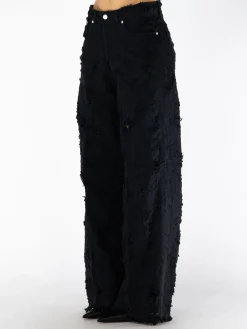 HAIKURE Jeans<JEANS BETHANY BULL DESTROY Nero