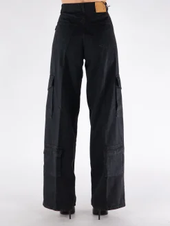HAIKURE Jeans<JEANS BETHANY CARGO Nero