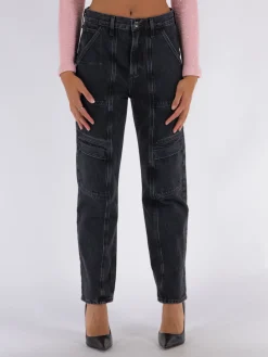 AGOLDE Jeans<JEANS COOPPER CARGO IN PANTHER DENIM Nero