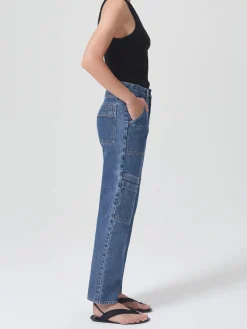 AGOLDE Jeans<JEANS COPPER CARGO IN REGULATION Azzurro