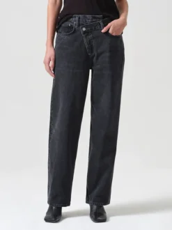 AGOLDE Jeans<JEANS CRISS CROSS SHAMBLES Nero