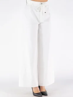 ETRO Jeans<JEANS CULOTTE CON CINTURA Bianco