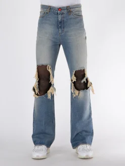 MEMBERS OF THE RAGE Jeans<JEANS DENIM FLARES 1 Azzurro