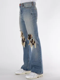 MEMBERS OF THE RAGE Jeans<JEANS DENIM FLARES 1 Azzurro