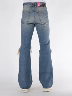 MEMBERS OF THE RAGE Jeans<JEANS DENIM FLARES 1 Azzurro