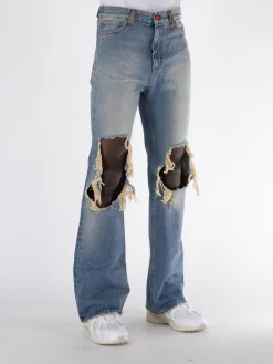 MEMBERS OF THE RAGE Jeans<JEANS DENIM FLARES 1 Azzurro