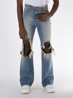 MEMBERS OF THE RAGE Jeans<JEANS DENIM FLARES 1 Azzurro