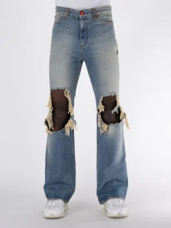 MEMBERS OF THE RAGE Jeans<JEANS DENIM FLARES 1 Azzurro