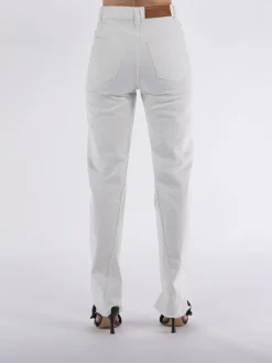 LANVIN Jeans<JEANS DENIM TWISTED Bianco