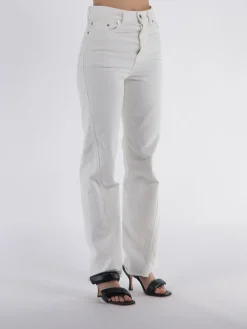 LANVIN Jeans<JEANS DENIM TWISTED Bianco