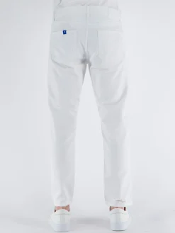 Jeans<JEANS DESTROYED IN DENIM Bianco