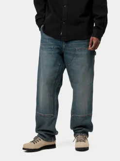 CARHARTT WIP Jeans<JEANS DOUBLE KNEE Blu