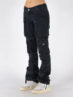 THE ATTICO Jeans<JEANS ESSIE LONG Nero