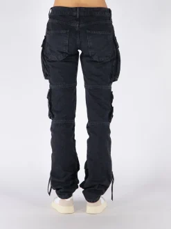 THE ATTICO Jeans<JEANS ESSIE LONG Nero