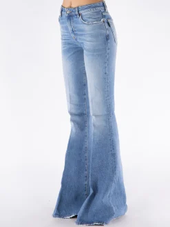 HAIKURE Jeans<JEANS FARRAH Azzurro