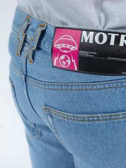 MEMBERS OF THE RAGE Jeans<JEANS FLARED DENIM Azzurro