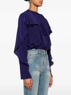 VICTORIA BECKHAM Jeans<JEANS JULIA JEAN Azzurro