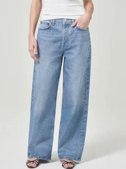 AGOLDE Jeans<JEANS LOW SLUNG BAGGY IN LIBERTINE Azzurro