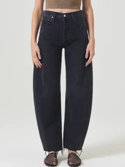 AGOLDE Jeans<JEANS LUNA PIECED IN POSSES Nero