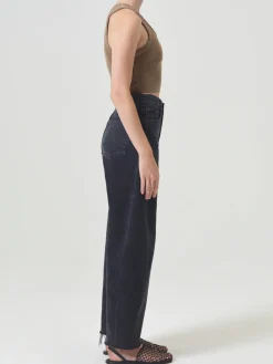 AGOLDE Jeans<JEANS LUNA PIECED IN POSSES Nero