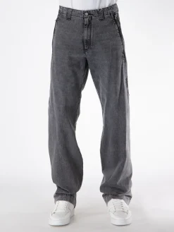 MM6 MAISON MARGIELA Jeans<JEANS MID RISE STRAIGHT LEG Grigio