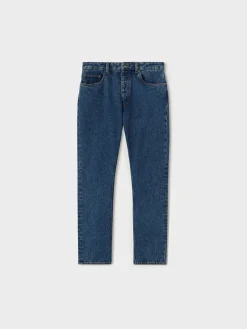 PALM ANGELS Jeans<JEANS MONOGRAM STRAIGHT Blu