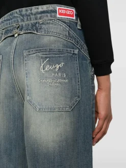 KENZO Jeans<JEANS NEW FIT SEASONAL DENIM Grigio