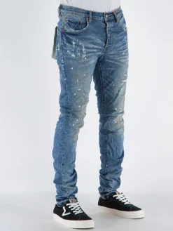 PURPLE DENIM Jeans<JEANS P001 Azzurro