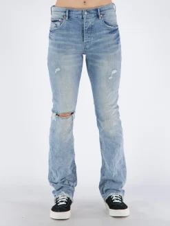 PURPLE DENIM Jeans<JEANS P004 Azzurro, Bianco, Blu