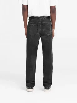Jeans<JEANS R2 STRAIGHT LEG DENIM Nero