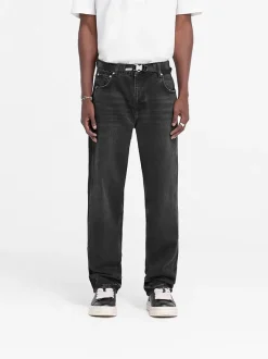 Jeans<JEANS R2 STRAIGHT LEG DENIM Nero