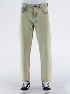 ÉTUDES Jeans<JEANS SIDE DENIM OVERDYED Giallo