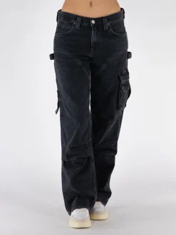 AGOLDE Jeans<JEANS SPIDER Nero