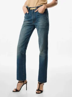 TOM FORD Jeans<JEANS STONE WASHED DENIM Blu