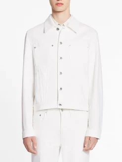 LANVIN Jeans<JEANS STRAIGHT Bianco