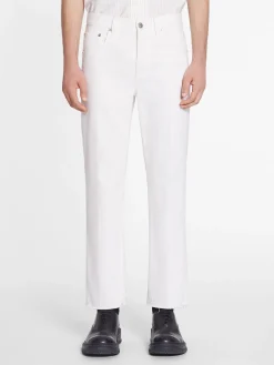 LANVIN Jeans<JEANS STRAIGHT Bianco